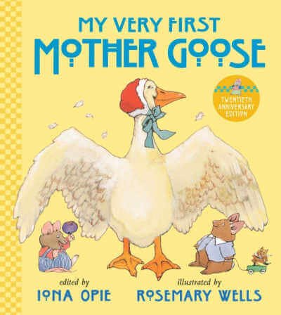 My Very First Mother Goose, book cover.