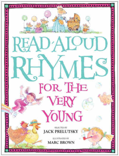 Read-Aloud Rhymes for the Very Young, book cover.