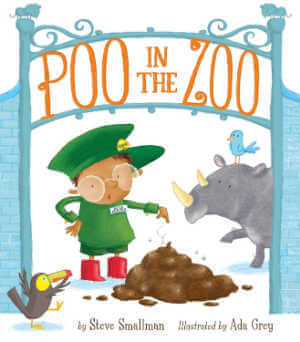 Poo in the Zoo, picture book cover.