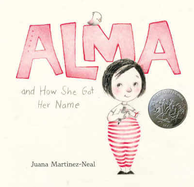 Alma and How She Got Her Name, book cover.