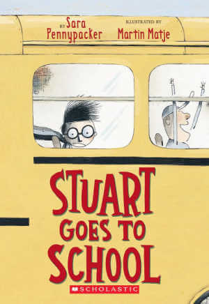 Stuart Goes to School, book cover.