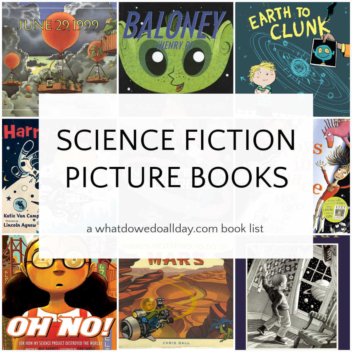 Science Fiction Picture Books For Kids