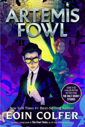 Artemis Fowl, book one book cover.