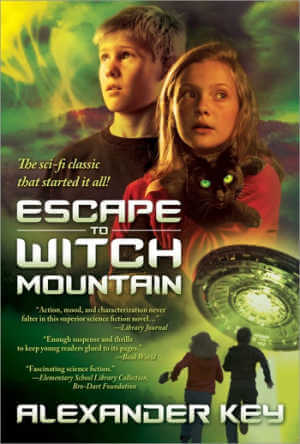 Escape to Witch Mountain, book cover.