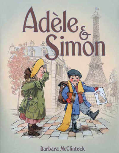 Adele and Simon, book cover. 
