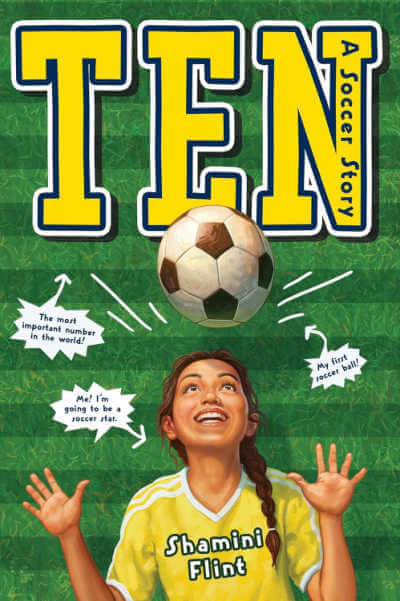 TEN: A Soccer Story, book cover.