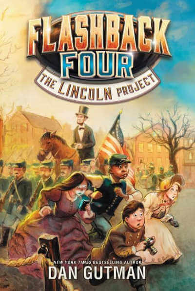Flashback Four: The Lincoln Project, book cover.