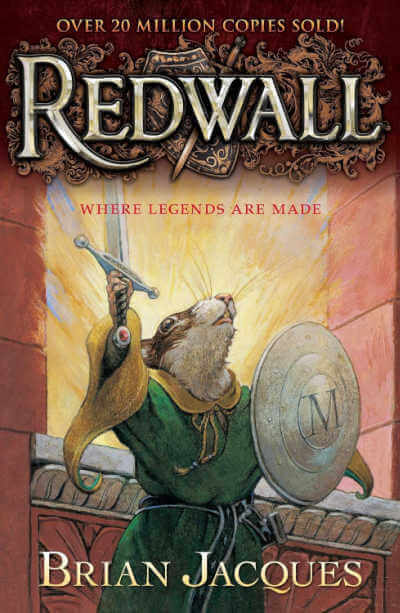 Redwall book cover.