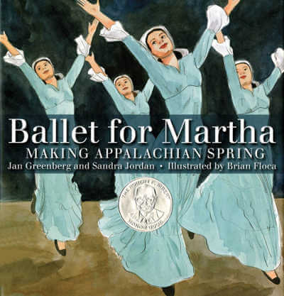 Ballet for Martha: Making Appalachian Spring, children's book. 