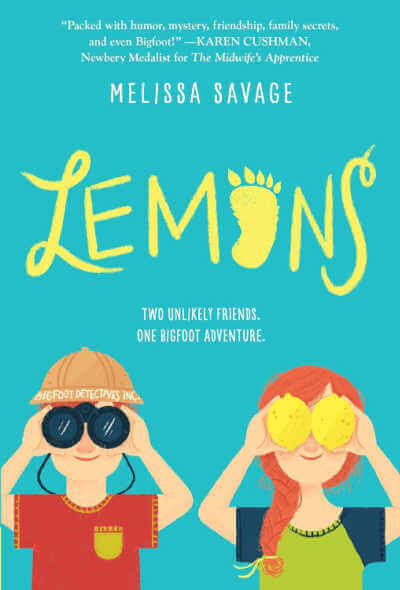 Lemons by Melissa Savage, book cover.