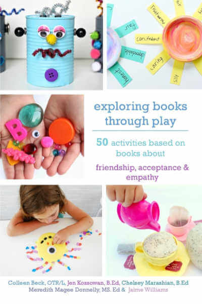 Exploring Books through Play, book cover.