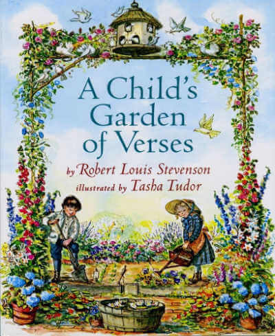 A Child's Garden of Verse, book cover.