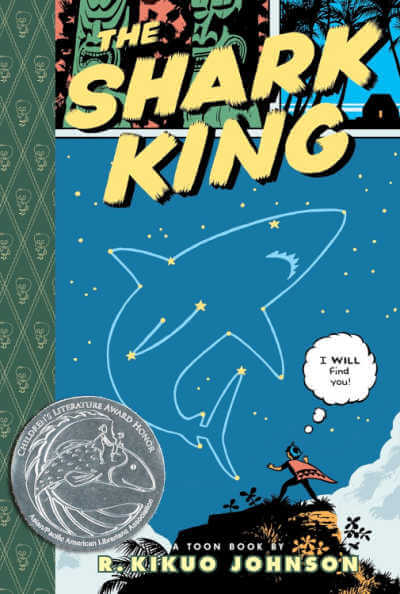The Shark King, book cover.