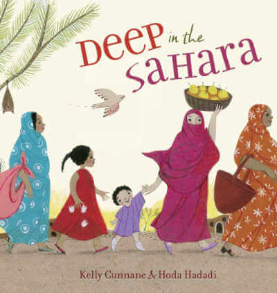 Deep in the Sahara, book cover.