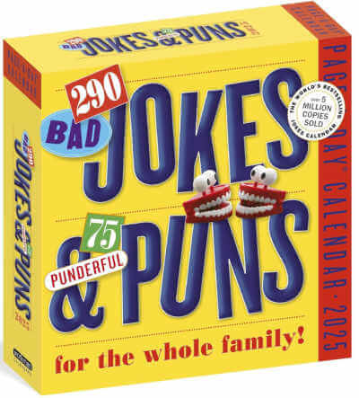 Jokes a day calendar in box