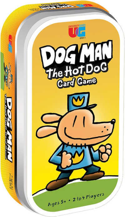Dog Man The Hot Dog Card Game tin.