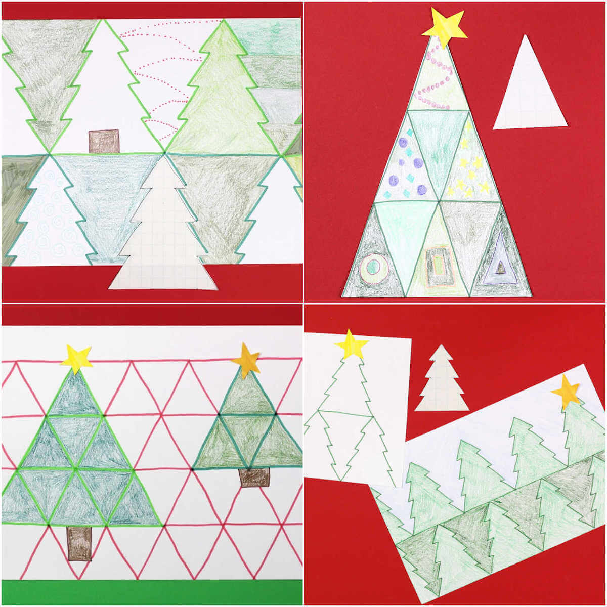 Tree Tessellation Pattern How To Make A Triangle Tessellation