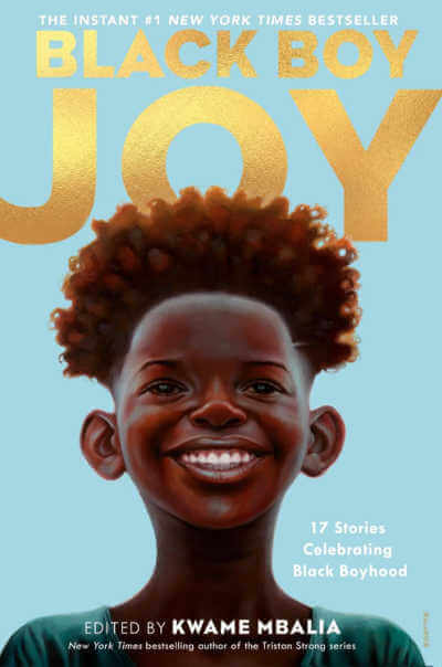 Book cover for Black Boy Joy.