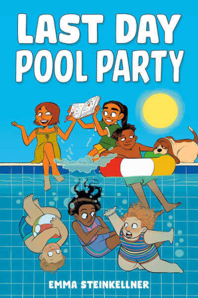 Book cover for Last Day Pool Party graphic novel.