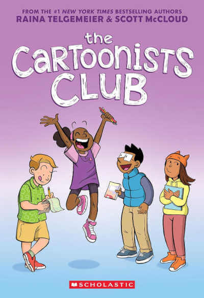 Book cover for The Cartoonists Club.
