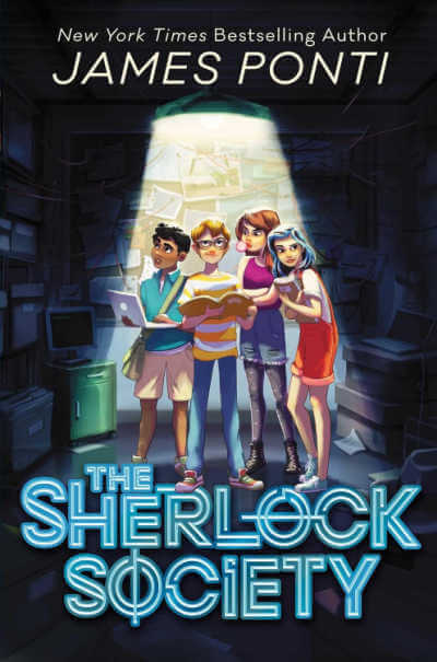 The Sherlock Society book cover.