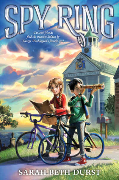 Book cover for Spy Ring by Sarah Beth Durst.