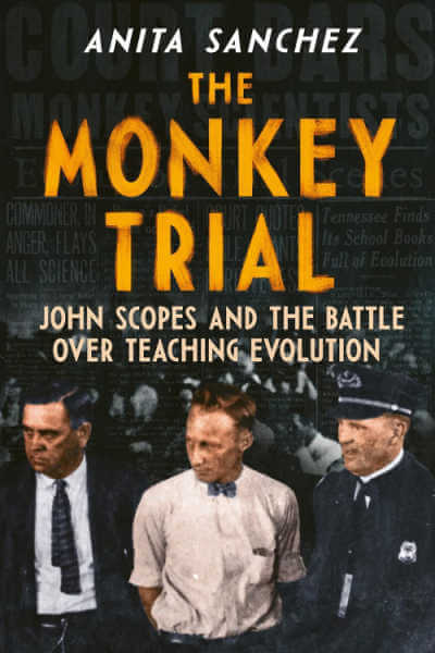 Book cover for The Monkey Trial.