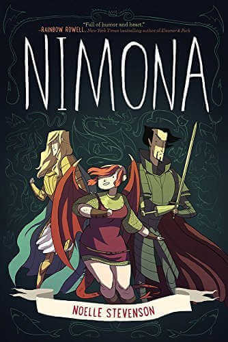 Book cover for Nimona.
