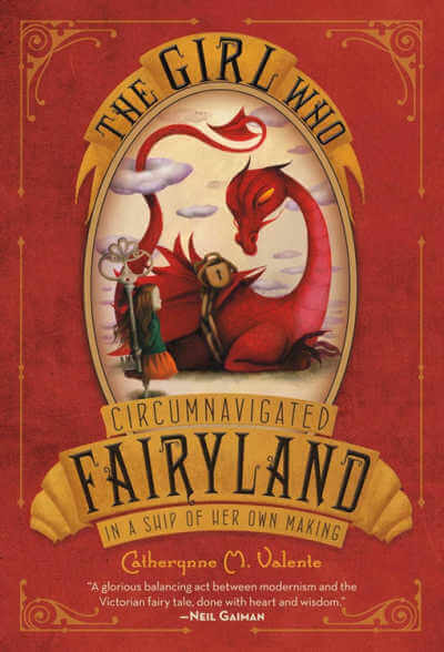 Book cover for The Girl Who Circumnavigated Fairyland.