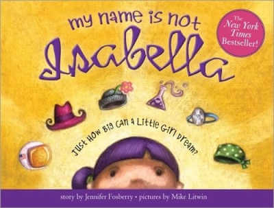 My Name is Not Isabella book cover.
