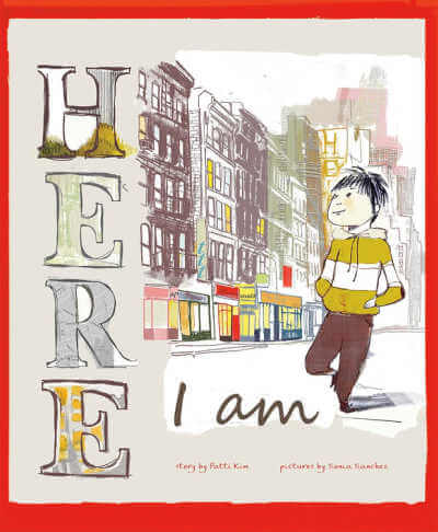 Here I Am by Patti Kim, book cover.