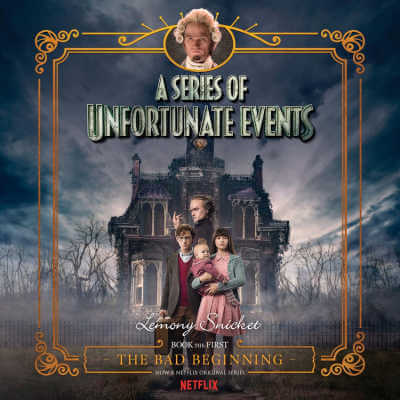 Audiobook cover of A Series of Unfortunate Events