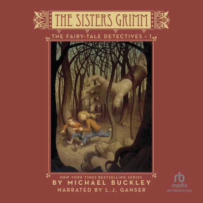 Audiobook cover of The Sisters Grimm The Fairy Tale Detectives.