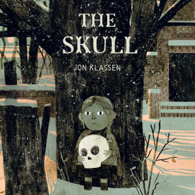 Audiobook cover of The Skull by Jon Klassen.