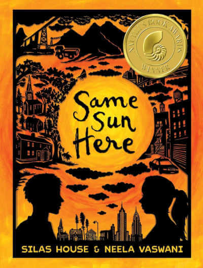 Book cover for Same Sun Here.