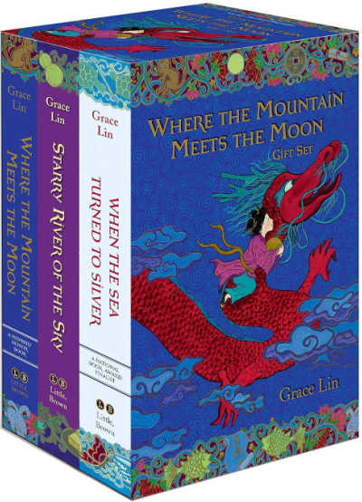 Box set of three books for Where the Mountain Meets the Moon series.