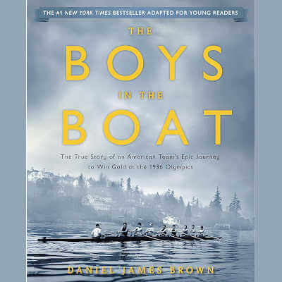 Audiobook cover for The Boys in the Boat
