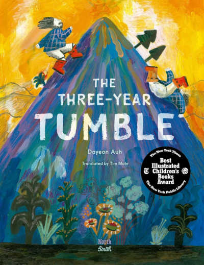 Book cover of The Three-Year Tumble, picture book by Dayeon Auh.