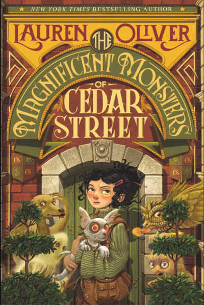 Book cover for The Magnificent Monsters of Cedar Street.