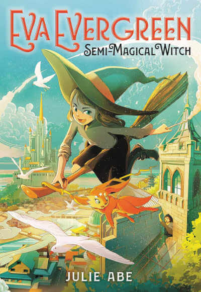 Book cover for Eva Evergreen Semi-Magical Witch