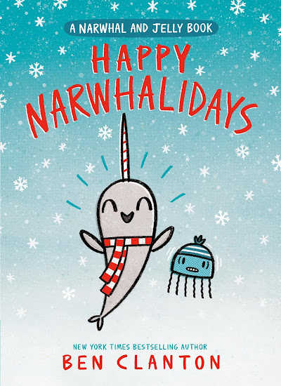 Book cover for Happy Narwhalidays.